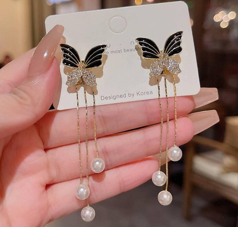 Korean Butterfly Earrings