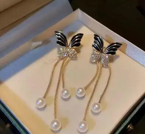 Korean Butterfly Earrings